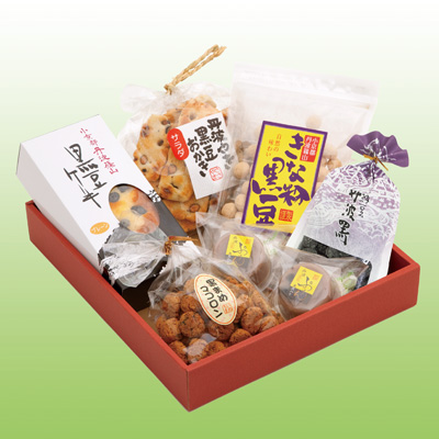 黒豆銘菓詰め合わせ Bセット【ご自宅用・箱なし】